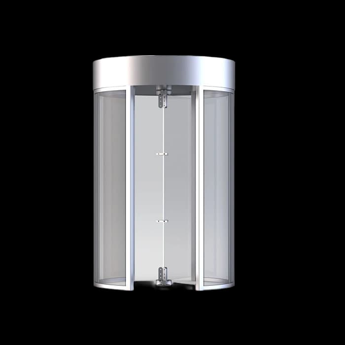 Glass Rotating Turnstiles
