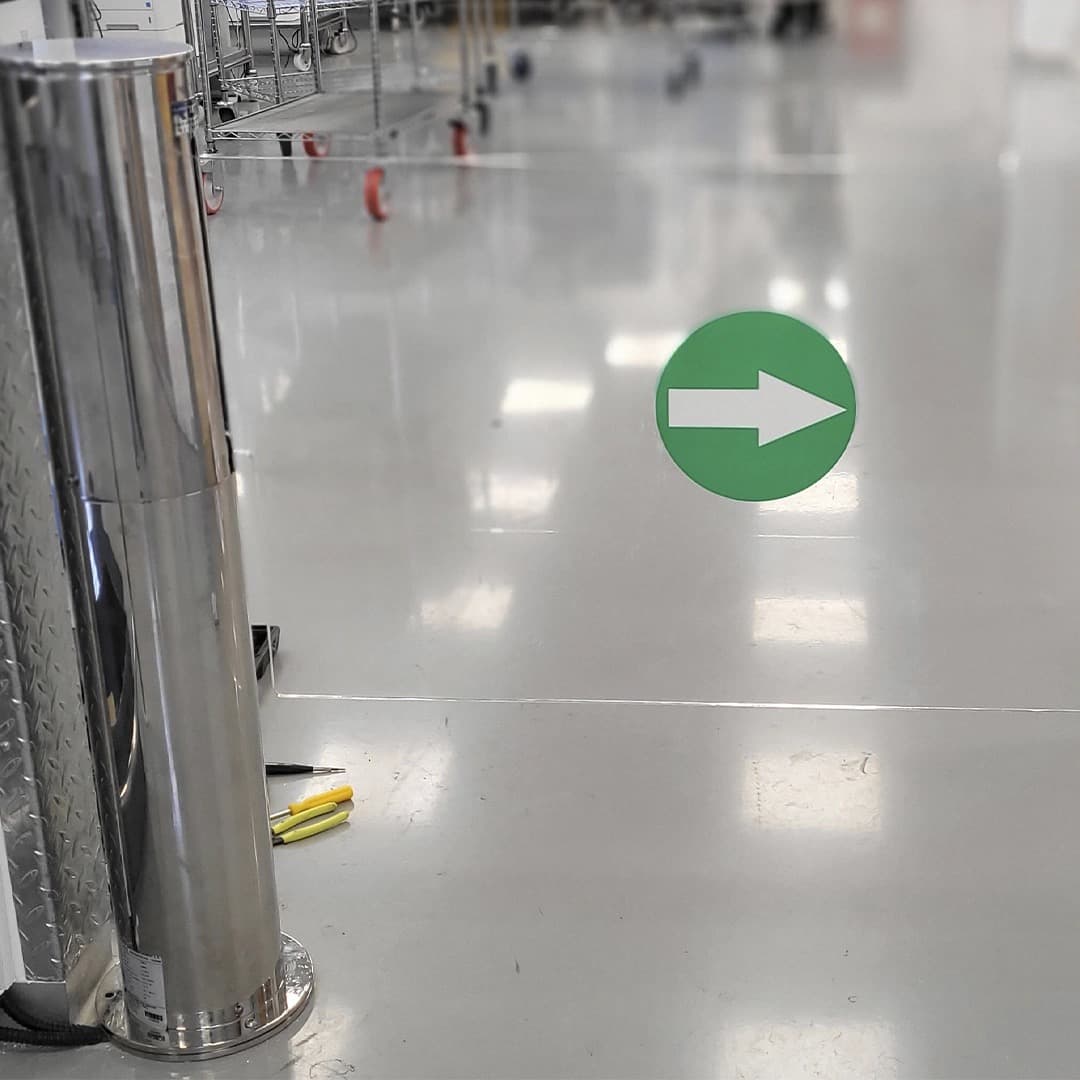 Gatestile Swing Gate in a leaf & post detail setting, deployment visualization