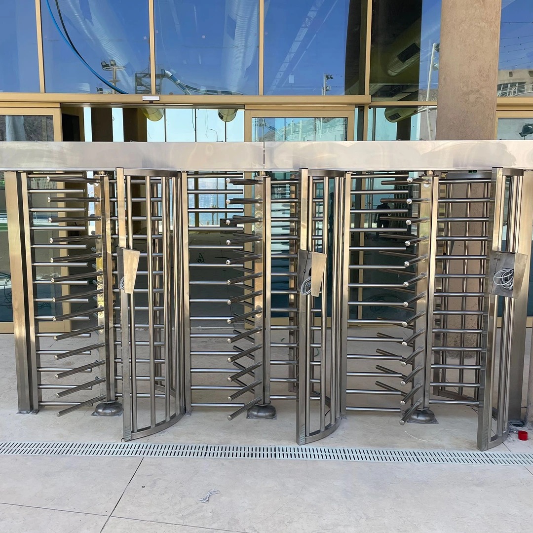 Gatestile Full-Height Turnstile: Substation perimeter, Newark, NJ