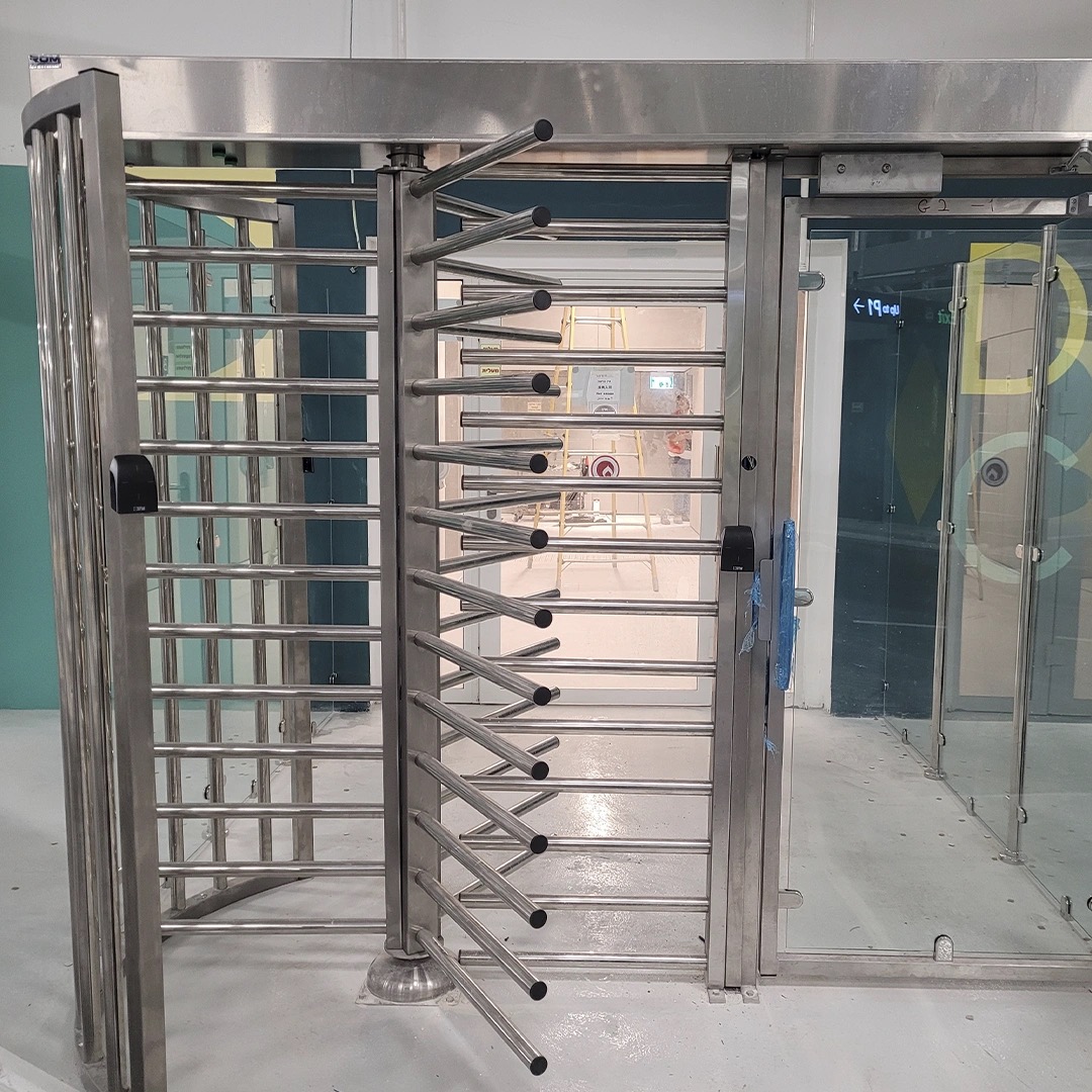 Gatestile Full-Height Turnstile: Utility yard entrance, Albany, NY