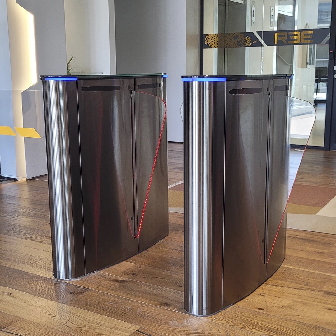 Gatestile Speed Gate: Tech HQ entrance, Brooklyn, NY